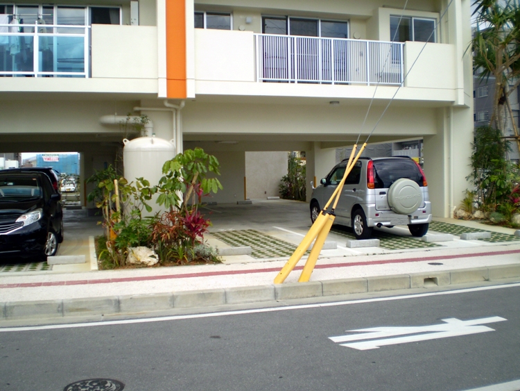 植生ブロックの施工